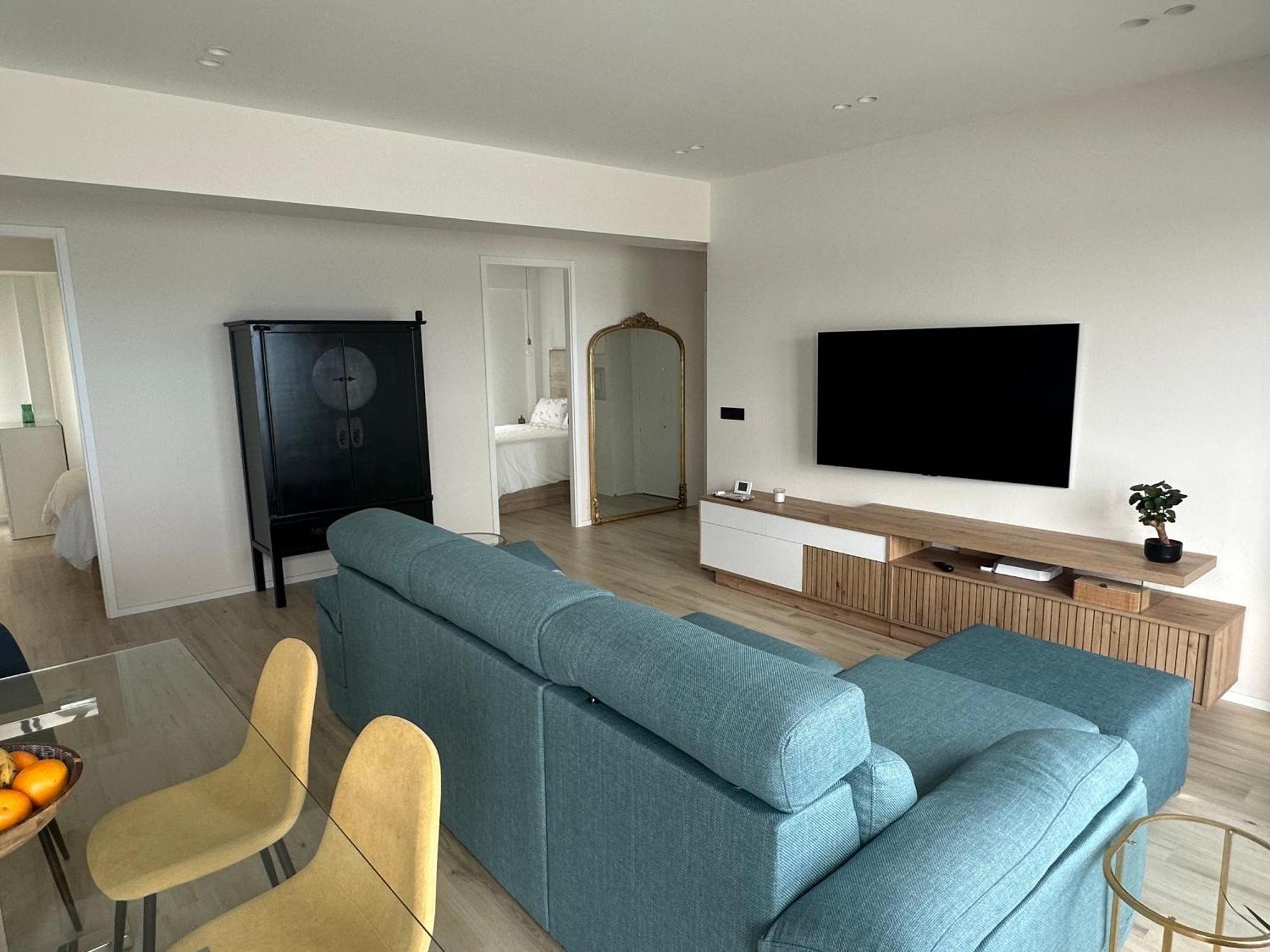 Piso Con Vistas A La Playa De Riazor Apartment โอโกรูญา ภายนอก รูปภาพ