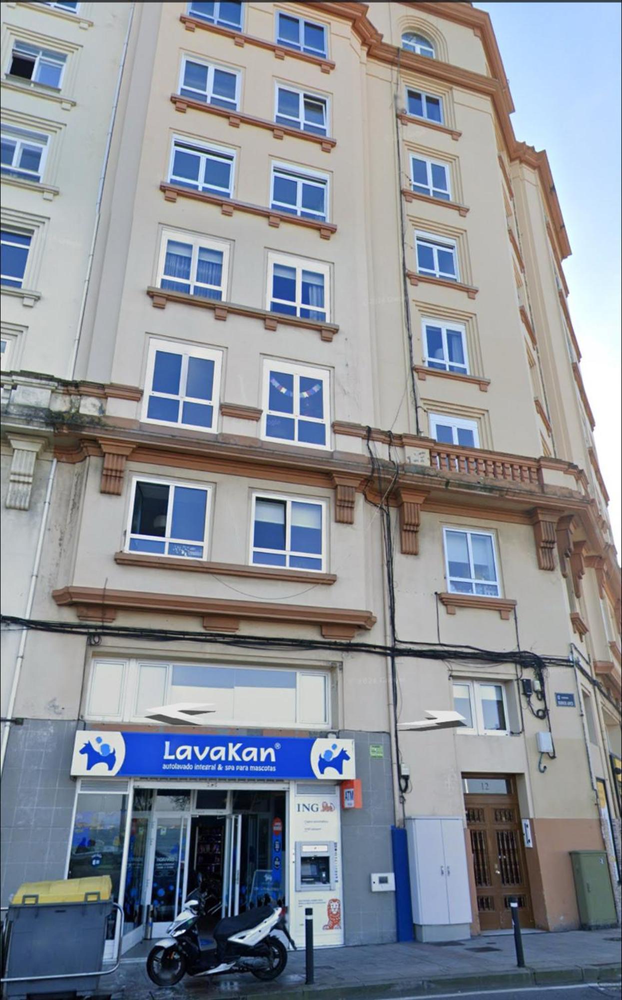 Piso Con Vistas A La Playa De Riazor Apartment โอโกรูญา ภายนอก รูปภาพ